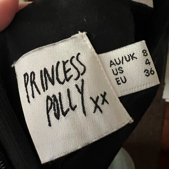 Princess Polly Black Kiribati Ruffle Mini Dress 4 - Picture 6 of 6